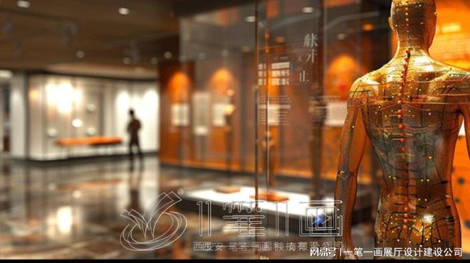 中医药展厅设计方案多媒体互动展示助力文化传承创新(图2)