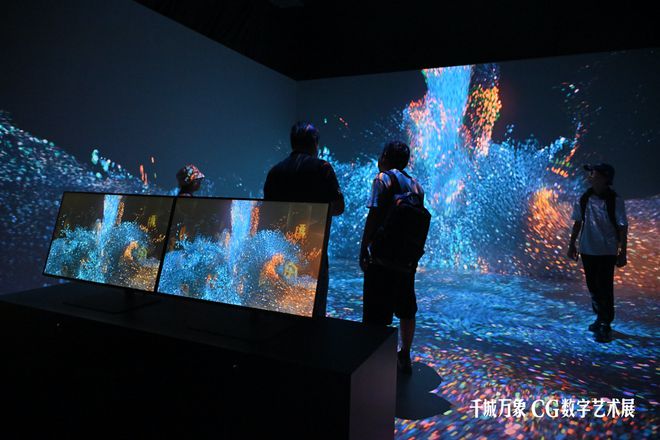 从中国到日韩打卡火爆出圈的CG数字艺术展(图6)