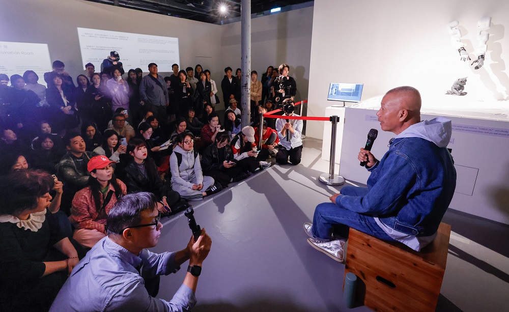 美高梅主办蔡国强AI模型cAI全球首次个展(图4)