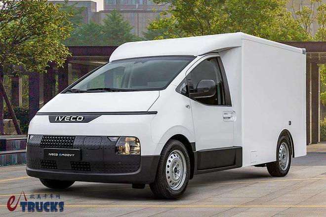 意大利+韩国混血胖头鱼外观依维柯eMoovy纯电动轻型商用车来袭实力几何?(图5)