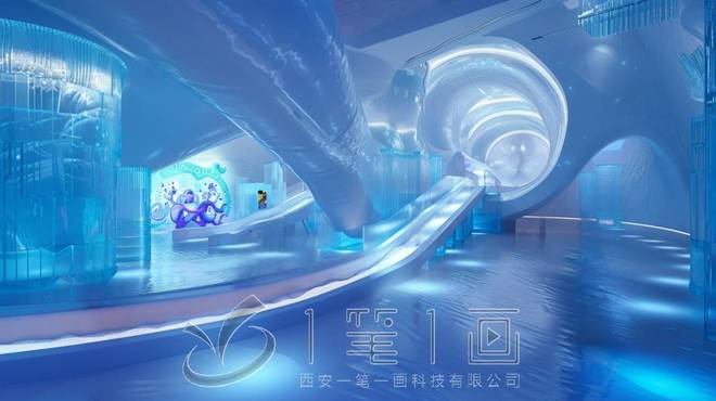 多媒体互动冰雪冰雕展厅设计方案一冰雪一世界沉浸式展馆AI方案(图8)