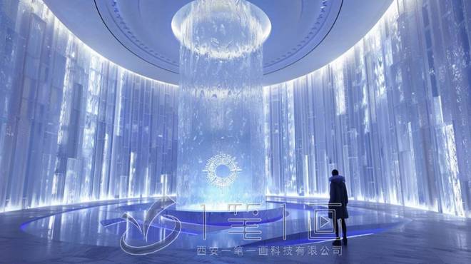 多媒体互动冰雪冰雕展厅设计方案一冰雪一世界沉浸式展馆AI方案(图4)