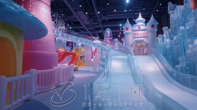 多媒体互动冰雪冰雕展厅设计方案一冰雪一世界沉浸式展馆AI方案(图7)