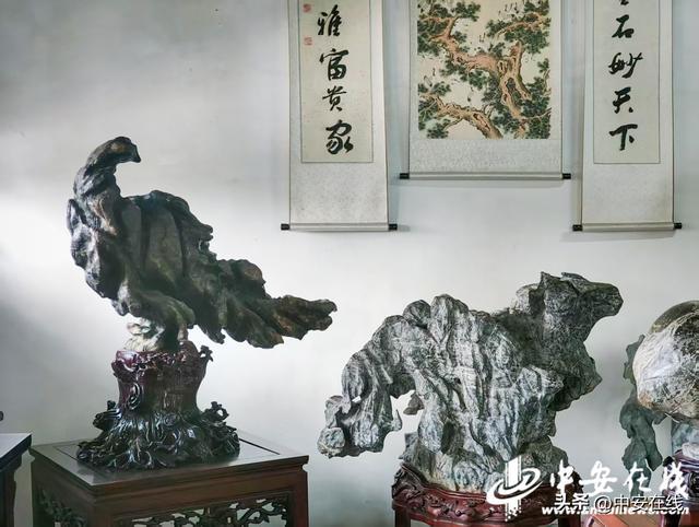 九游娱乐文化：中安宿说：一块石苍皴毓秀(图3)