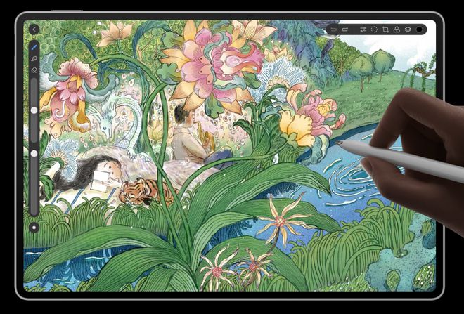 九游娱乐：华为天生会画线上数字艺术展启幕万茜带你一镜入画(图3)