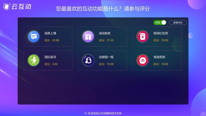 云互动系统多样化的现场大屏互动方式满足不同场景需求！(图8)