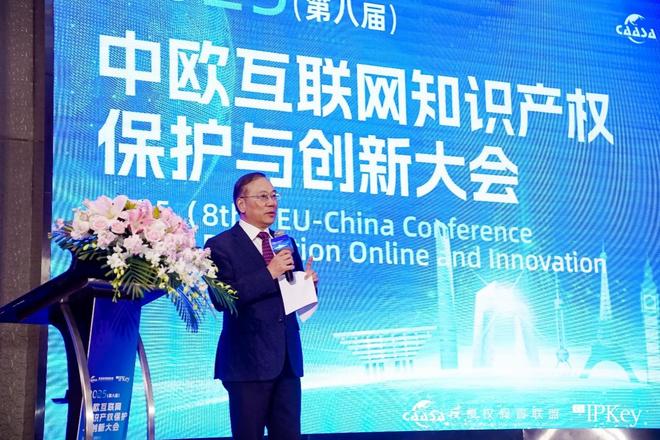 九游娱乐文化：2025(第八届)中欧互联网知识产权保护与创新大会在京成功举办!共探数字时代知识产权治理新挑战(图1)