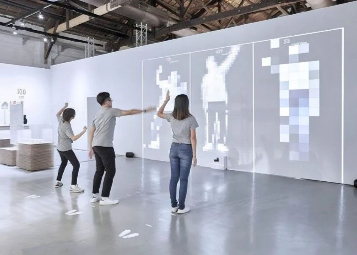 250平米企业展厅设计施工一体化多媒体互动展厅公司电子沙盘滑轨电视等设备(图5)