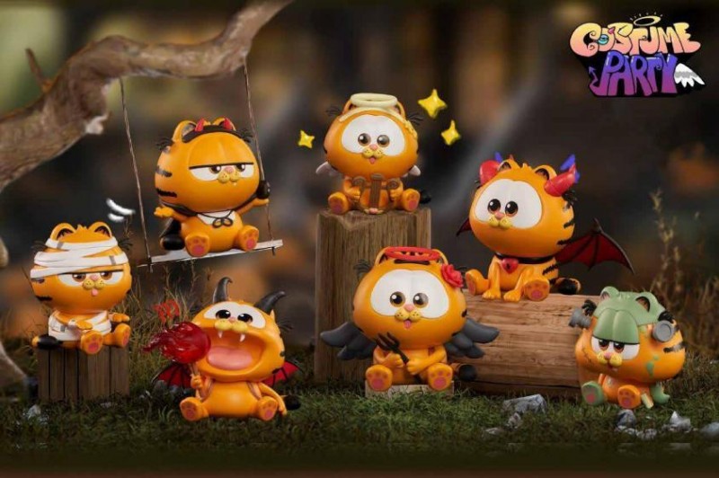 获得加菲猫家族IP独家授权共同打造IP潮玩新生态