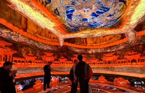 北京文化艺术基金2024年度资助项目《穹天玉宇——沉浸式中国藻井数字艺术展》重磅亮相(图2)