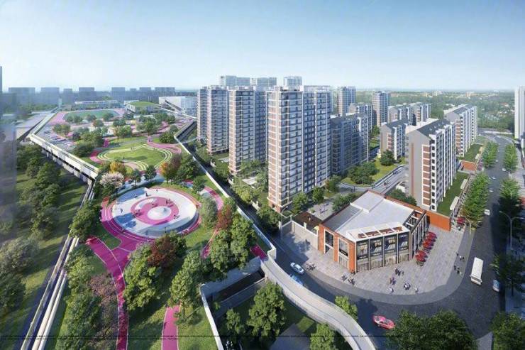 九游娱乐文化：招商奥体公园@合肥楼盘排行榜_合肥新房好评榜_买房哪里好(图4)