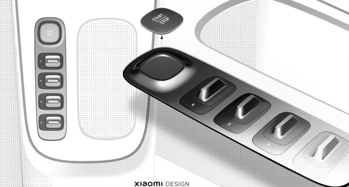 九游娱乐文化：小米SU7内饰设计曝光：好用好看以人为本(图2)