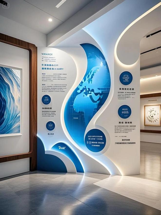 上海数字企业展厅设计创新实践案例解析(图1)